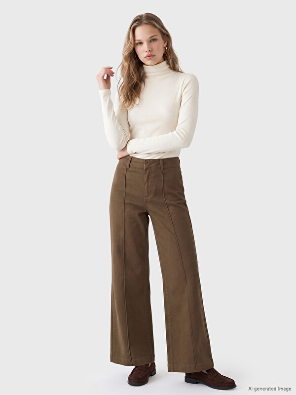 LCW Jeans Жена Зелена Фармерки