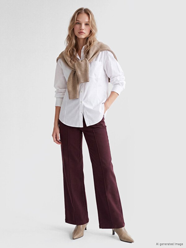 LCW Jeans Xhinse me këmbë të gjera për gra