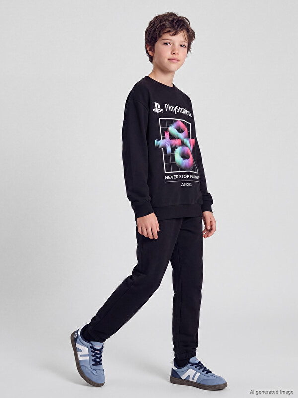 LCW Kids PlayStation Printed Boys' Jogger Sweatpants