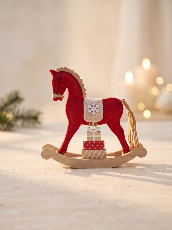 LCW HOME Rocking Horse Decorative Object