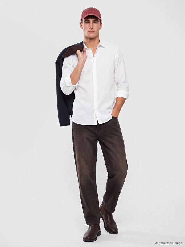 LCW Jeans Мъж Черно Дънки