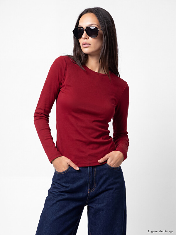 LCW EVERYDAY Crew Neck Women's Body