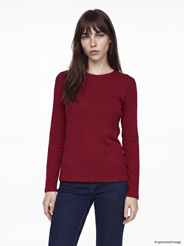 LCW EVERYDAY Bisiklet Yaka Kadın Body