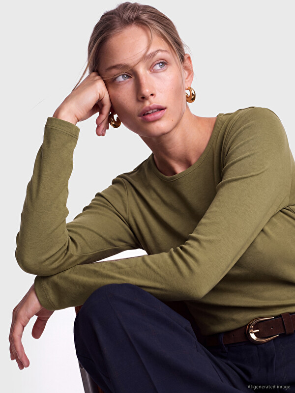 LCW EVERYDAY Crew Neck Women's Body