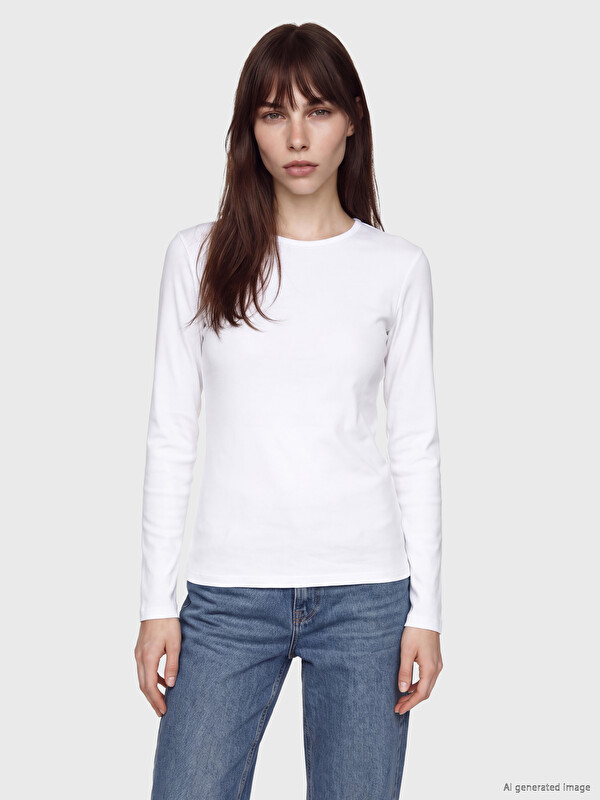 LCW EVERYDAY Crew Neck Women's Body