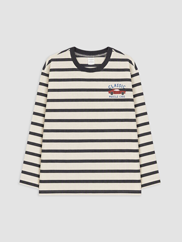 LCW Kids Tricou Antracit Băiat