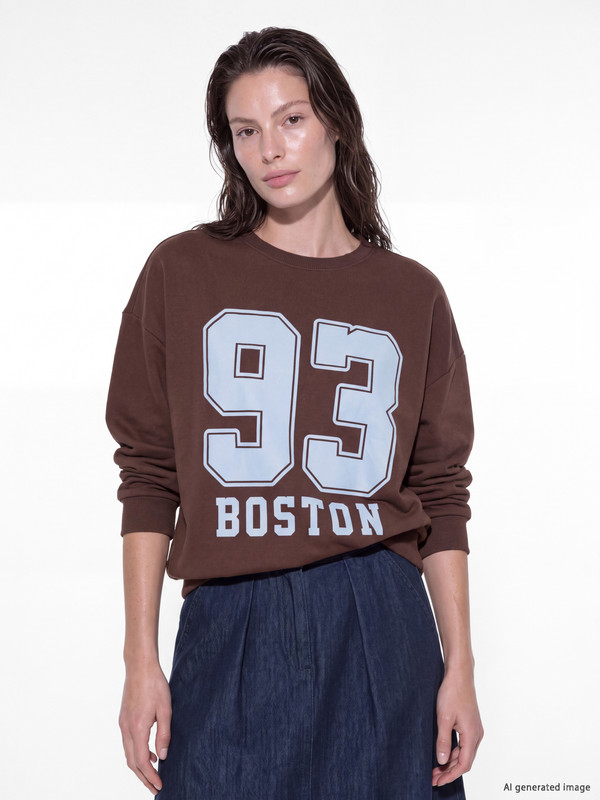 LC WAIKIKI Oversize Kadın Kalın Sweatshirt