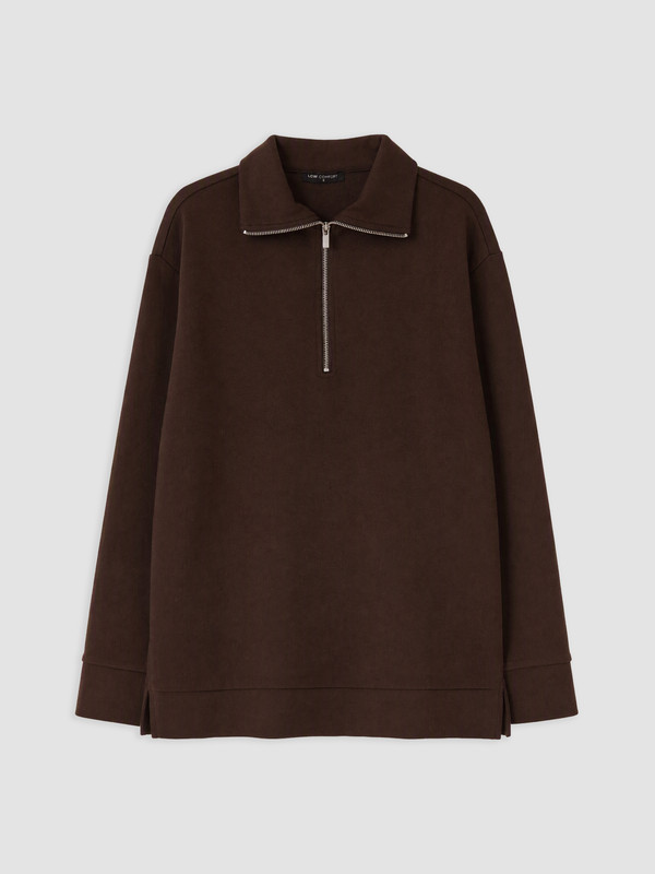 LCW Comfort Femër Ngjyre Kafe Sweatshirt