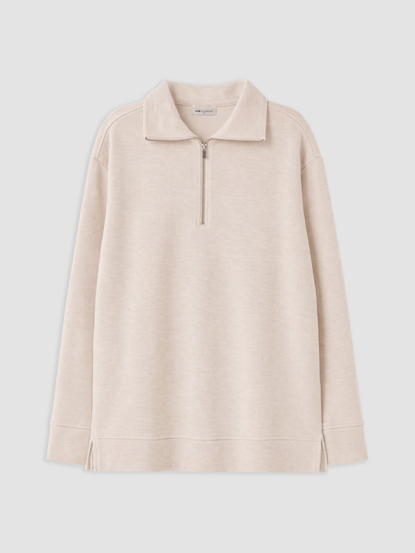 LCW Comfort Femër Bezhe Sweatshirt