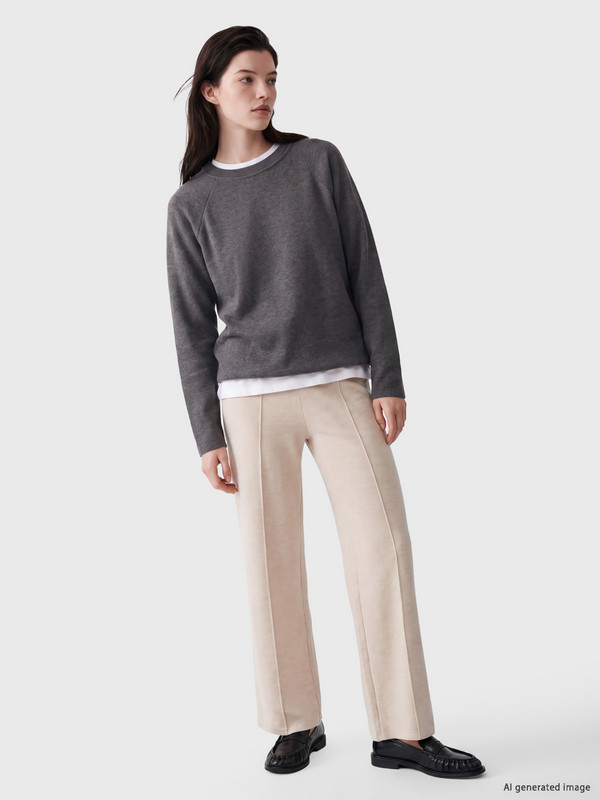 LCW Comfort Woman Beige Sweatpants