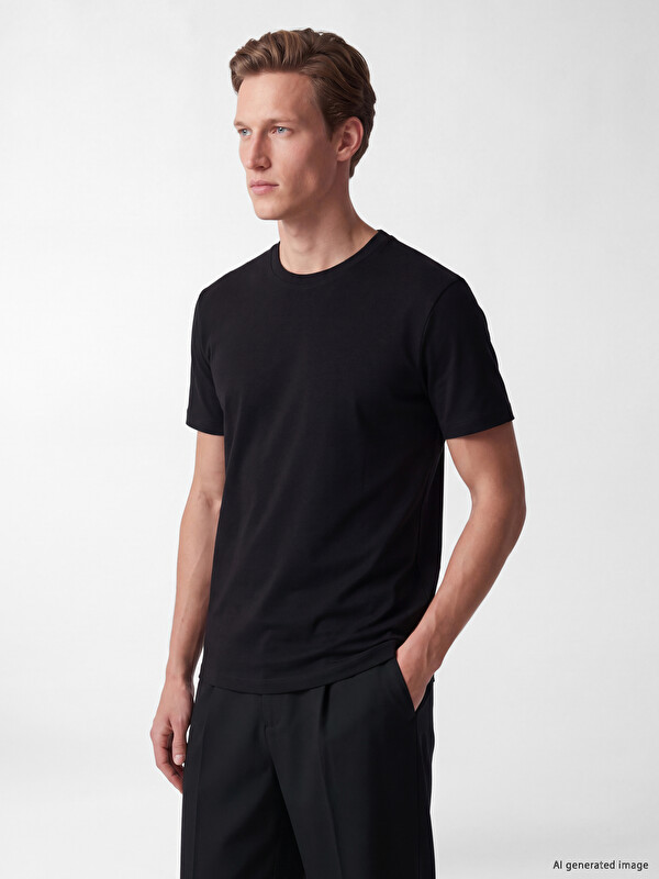 SOUTHBLUE Crew Neck Interlock Men's T-shirt