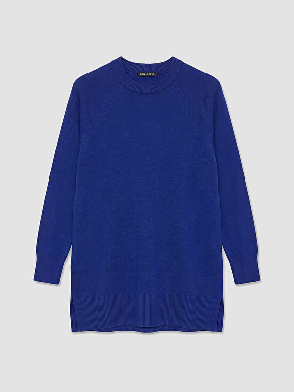 LCW Modest Bisiklet Yaka Kadın Triko Tunik