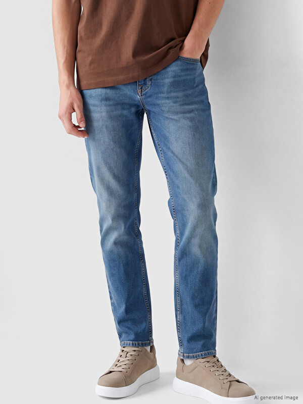 LCW Jeans 750 Slim Fit Erkek Jean Pantolon