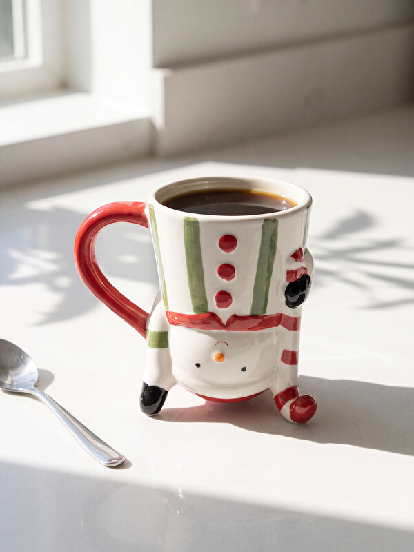 LCW HOME Inverted Standing Figure Design Having Ceramic Mug