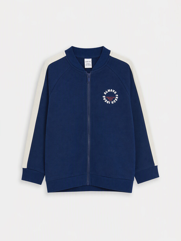 LCW Kids Bomber Yaka Erkek Çocuk Hırka