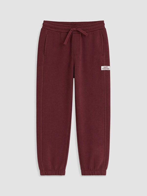 LCW Kids Slogan Boys' Thick Sweatpants