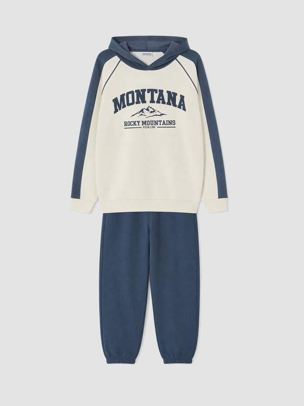 LCW Kids Printed Boys' Thick Tracksuit Set