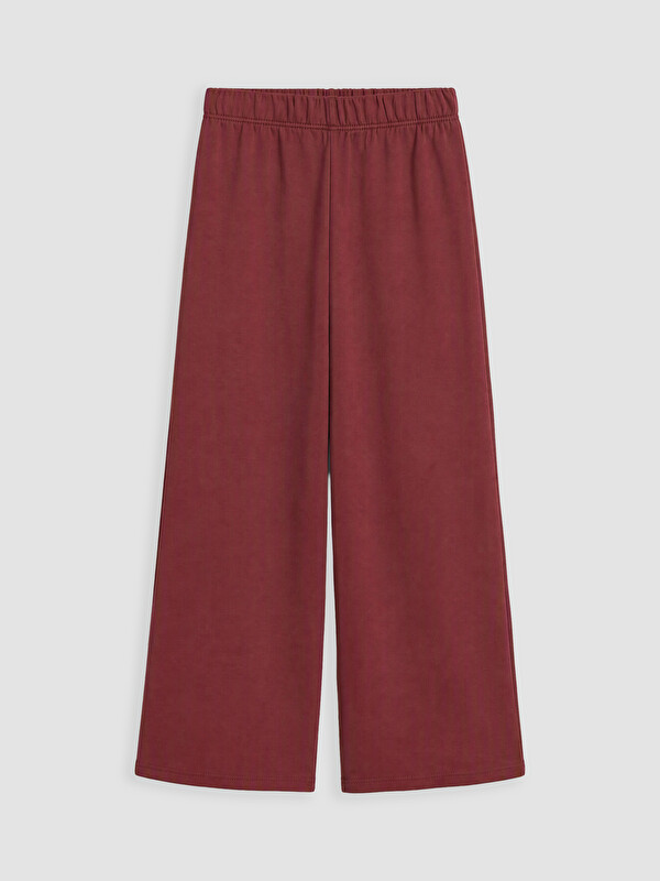 LCW Kids Geniş Paça Kız Çocuk Eşofman Alt