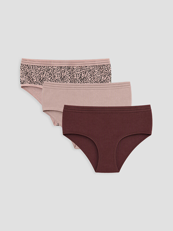 LCW DREAM Leopar Desenli Hipster Külot