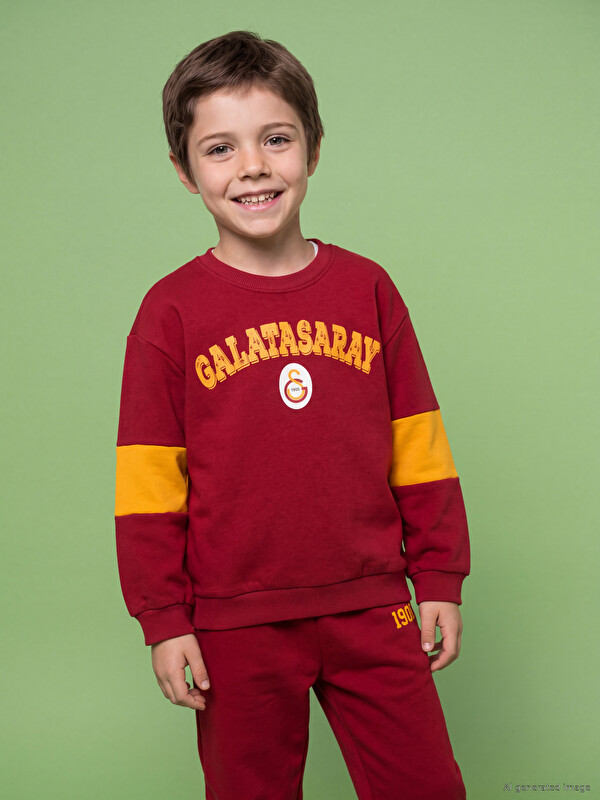 LCW Kids Hanorac Gros Imprimat Galatasaray Băieți