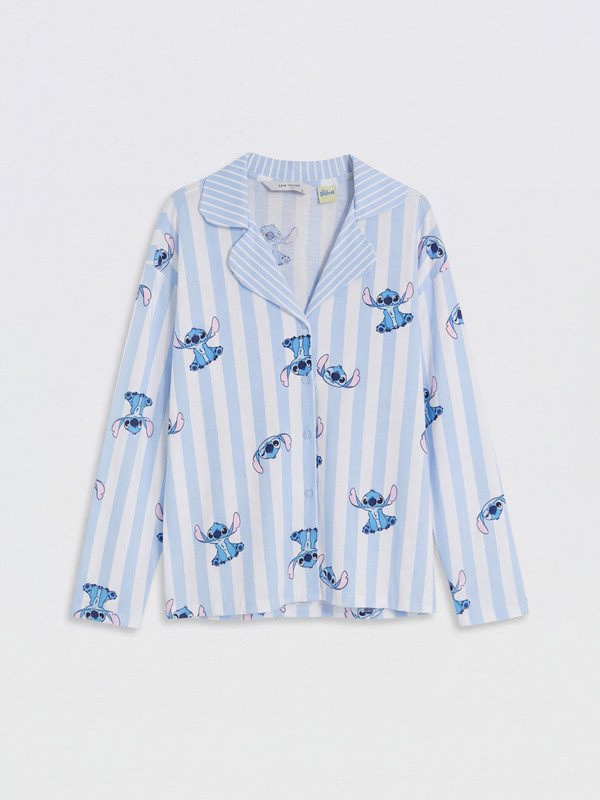 LCW Young Stitch Baskılı Kadın Pijama Üstü