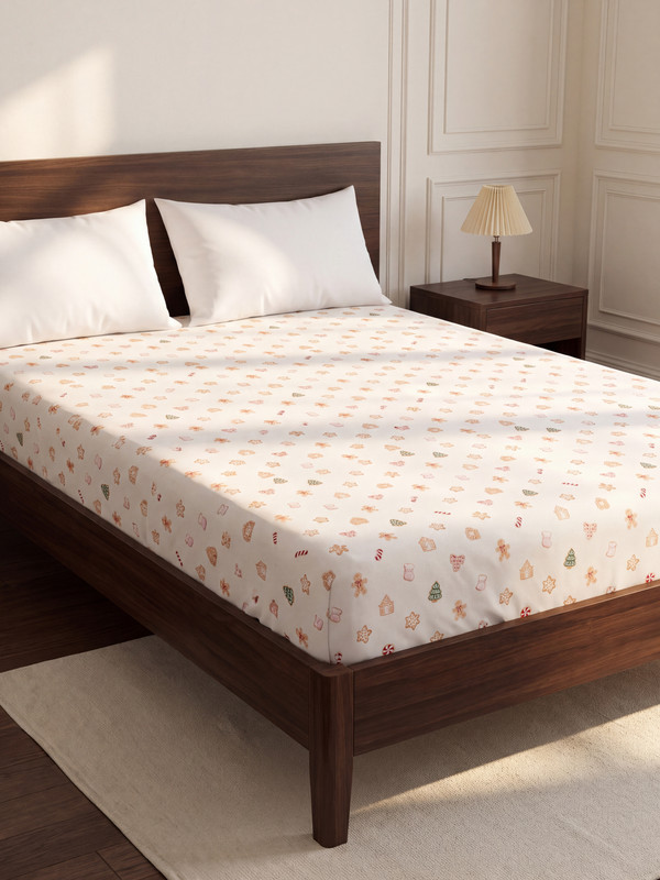 LCW HOME Printed Double Sheet 160x200 cm