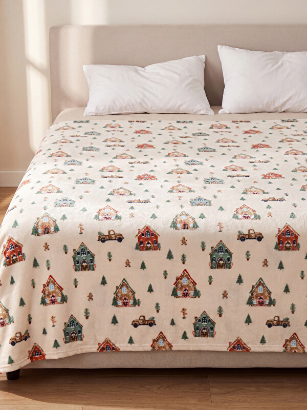 LCW HOME Beige Double Blanket