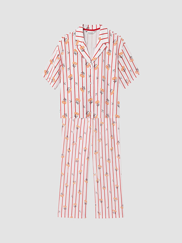 LCW Young Woman Pink Pyjama Set