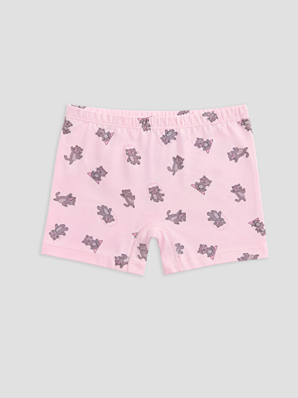 LC WAIKIKI Kız Çocuk Baskılı Boxer