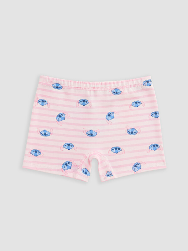 LC WAIKIKI Stitch Printed Girls' Boxer