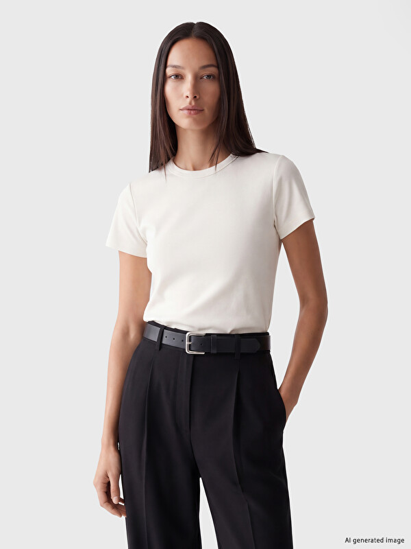 LCW EVERYDAY Crew Neck %100 Cotton Women's T-Shirt