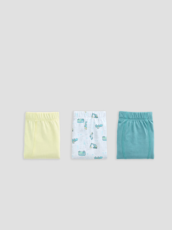 LCW Kids Baskılı Erkek Çocuk Boxer 3'lü