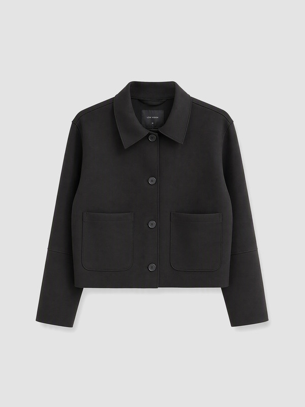 LCW Vision Faux Suede Women's Shirt Jacket