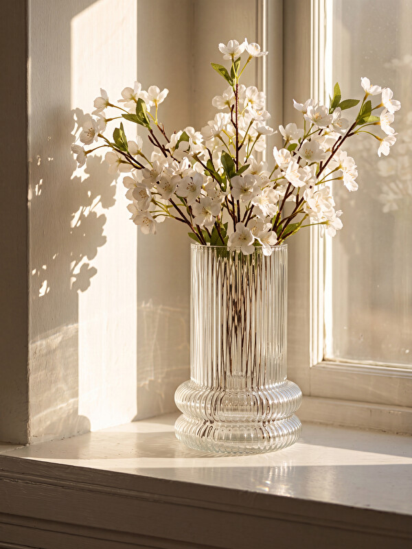 LCW HOME مزهرية زجاجية زخرفية