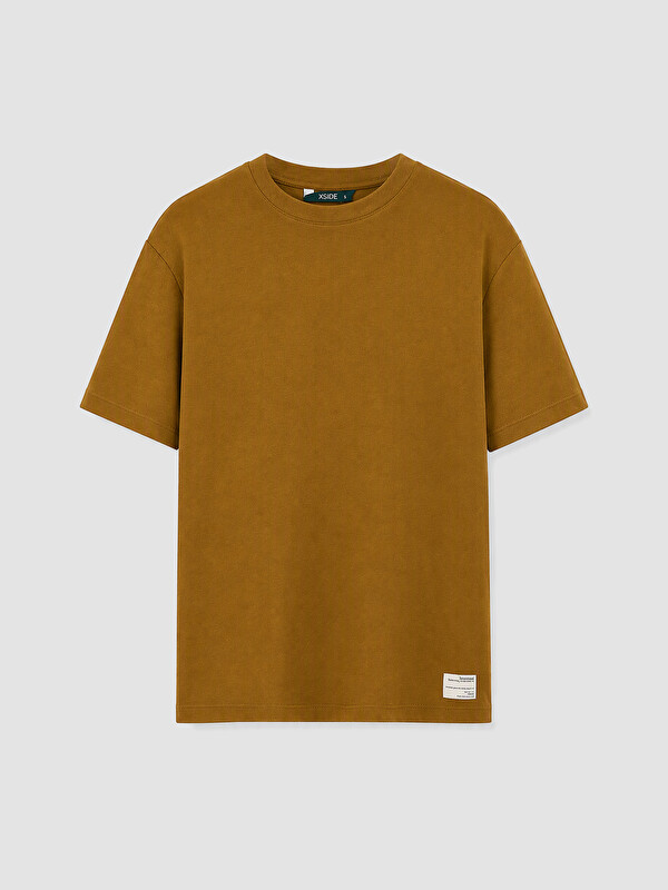 XSIDE T-shirt Jaune Homme