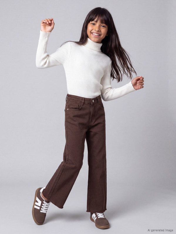 LCW Kids WideLeg Girls' Jeans
