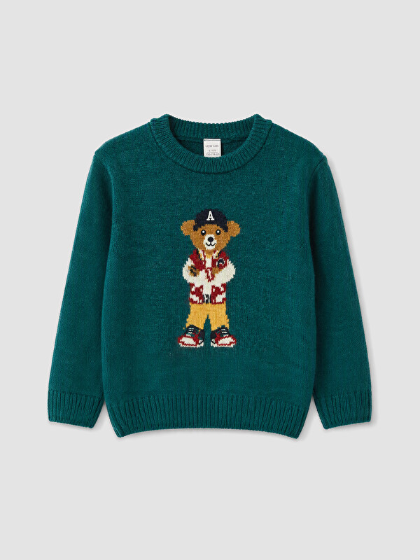 LCW Kids Crew Neck Boys' Knitwear Sweater