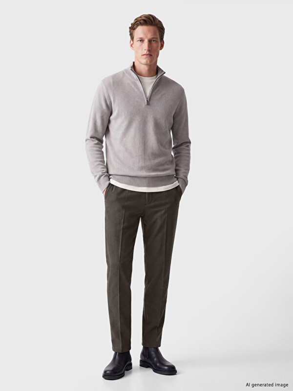 SOUTHBLUE Pantallona të rregullta me pala për burra