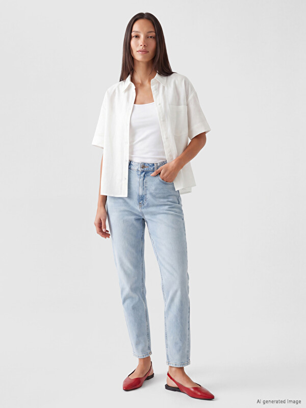 LCWAIKIKI Classic High Waist Regular Fit Women's Jeans