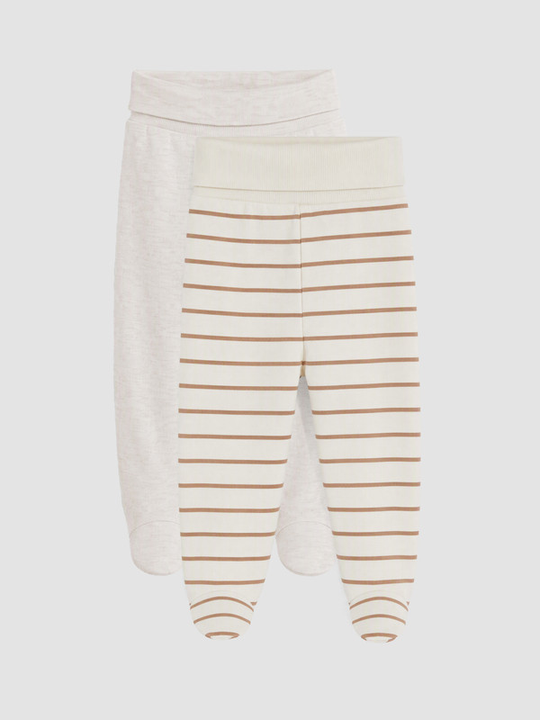 LCW baby 2 Pack Baby Boys' With Booties Trousers