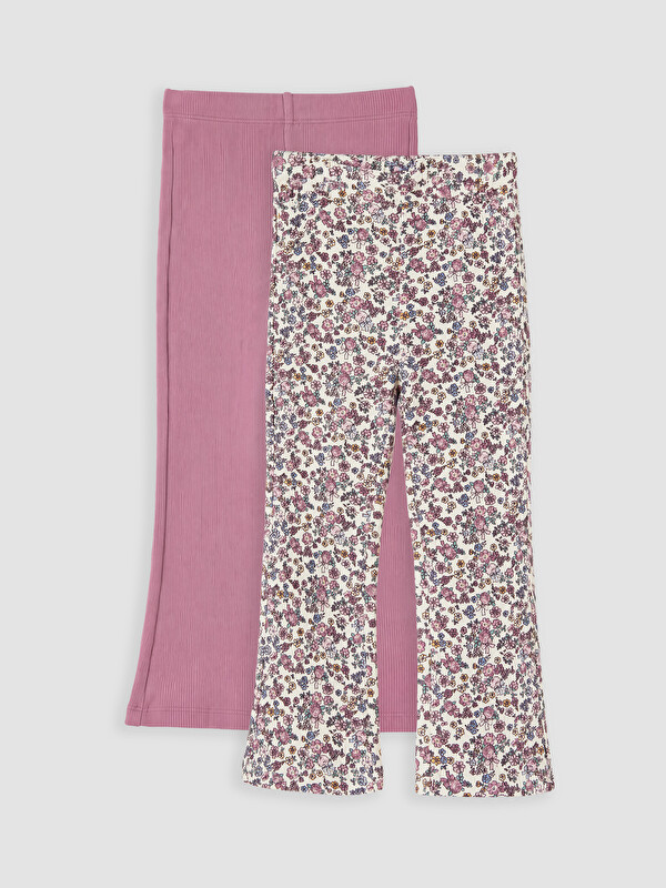 LCW Kids Girl Ecru Leggings