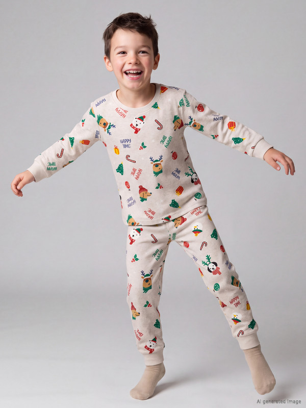 LCW Kids Хлопець Змішаний Піжамний комплект