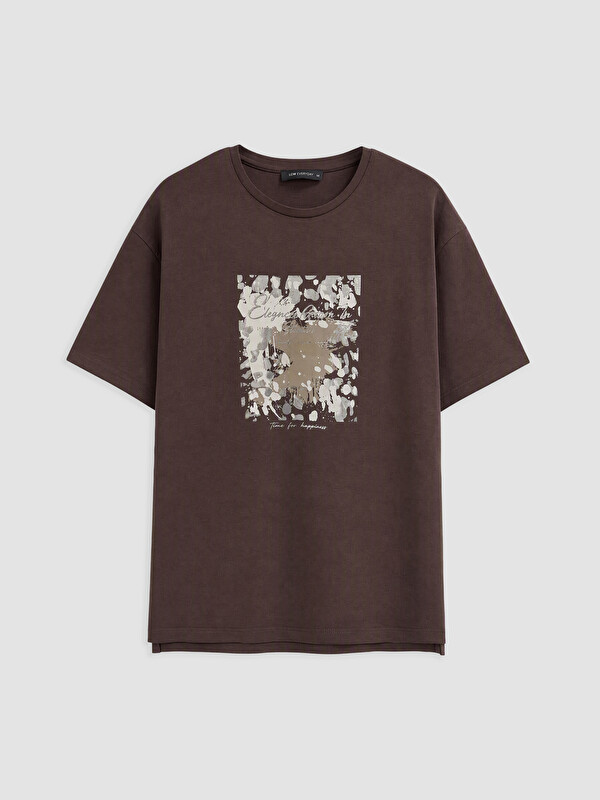 LCW EVERYDAY Crew Neck Printed Women's T-Shirt