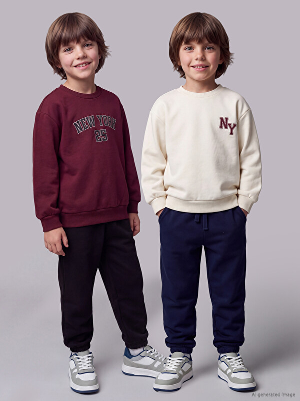 LC WAIKIKI Boys' 2 Pack Jogger Sweatpants