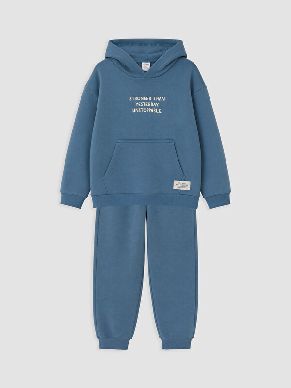 LCW Kids Boy Petrol Tracksuit Set