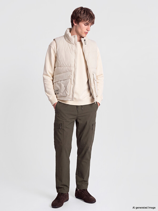 XSIDE Man Khaki Trousers