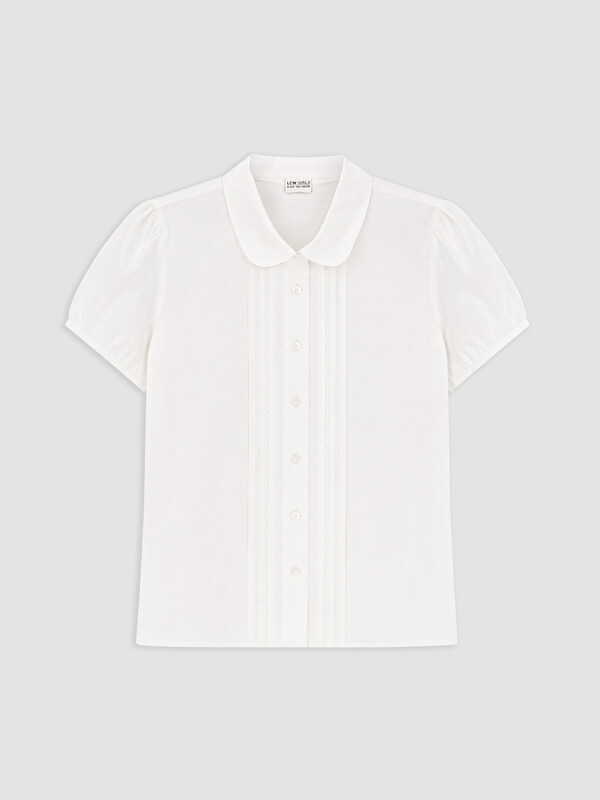 LCW Kids Peter Pan Collar Girls' Shirt