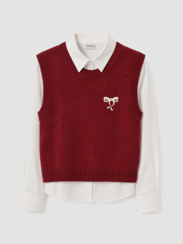 LCW Kids Girl Ecru Shirt