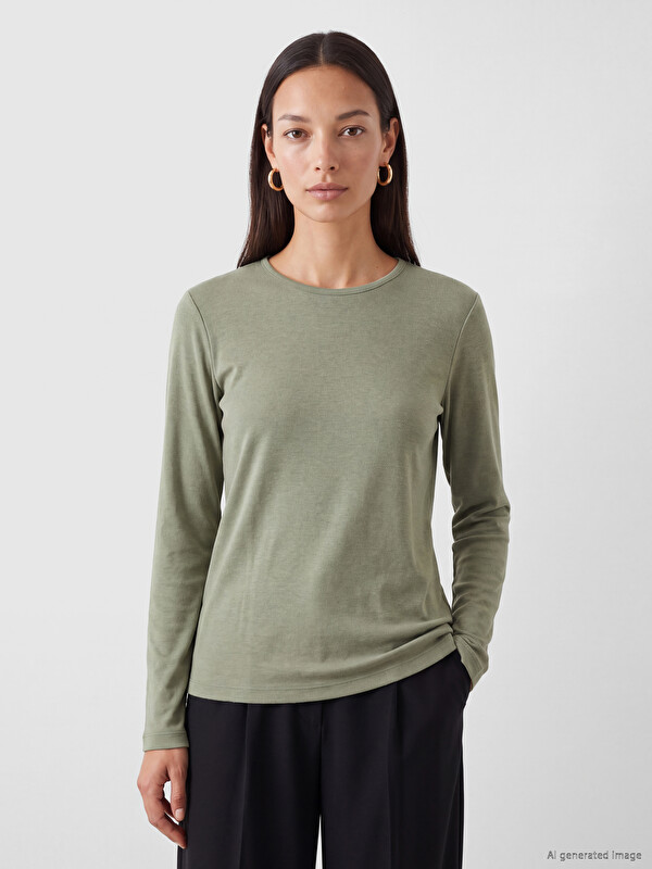 LCW EVERYDAY Crew Neck Women's Body