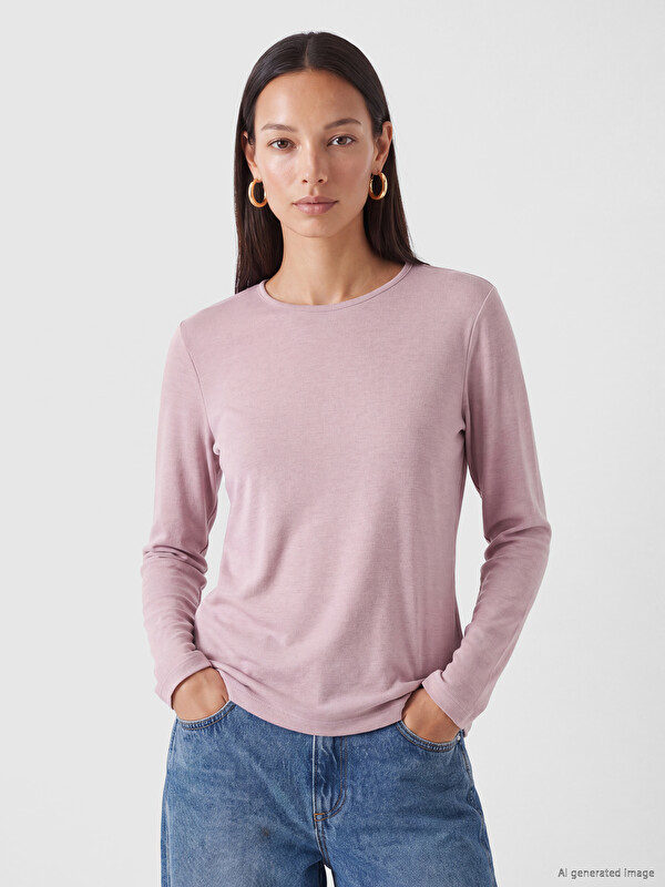 LCW EVERYDAY Crew Neck Women's Body